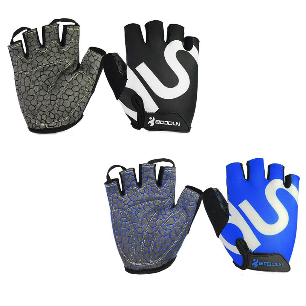 Cycling Gloves Half Finger Bike Bicycle Gloves Gel Mountain Road Bike Riding Gloves for Men and Women