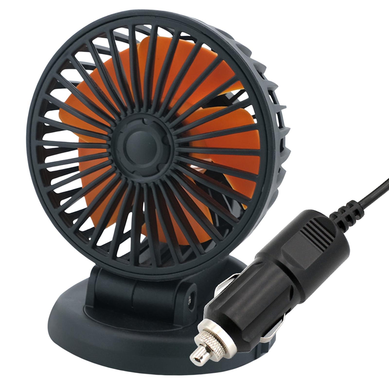 Car Cooling Fan, Air Circulation Fan Auto Cooler Fan for SUV Boat 12V
