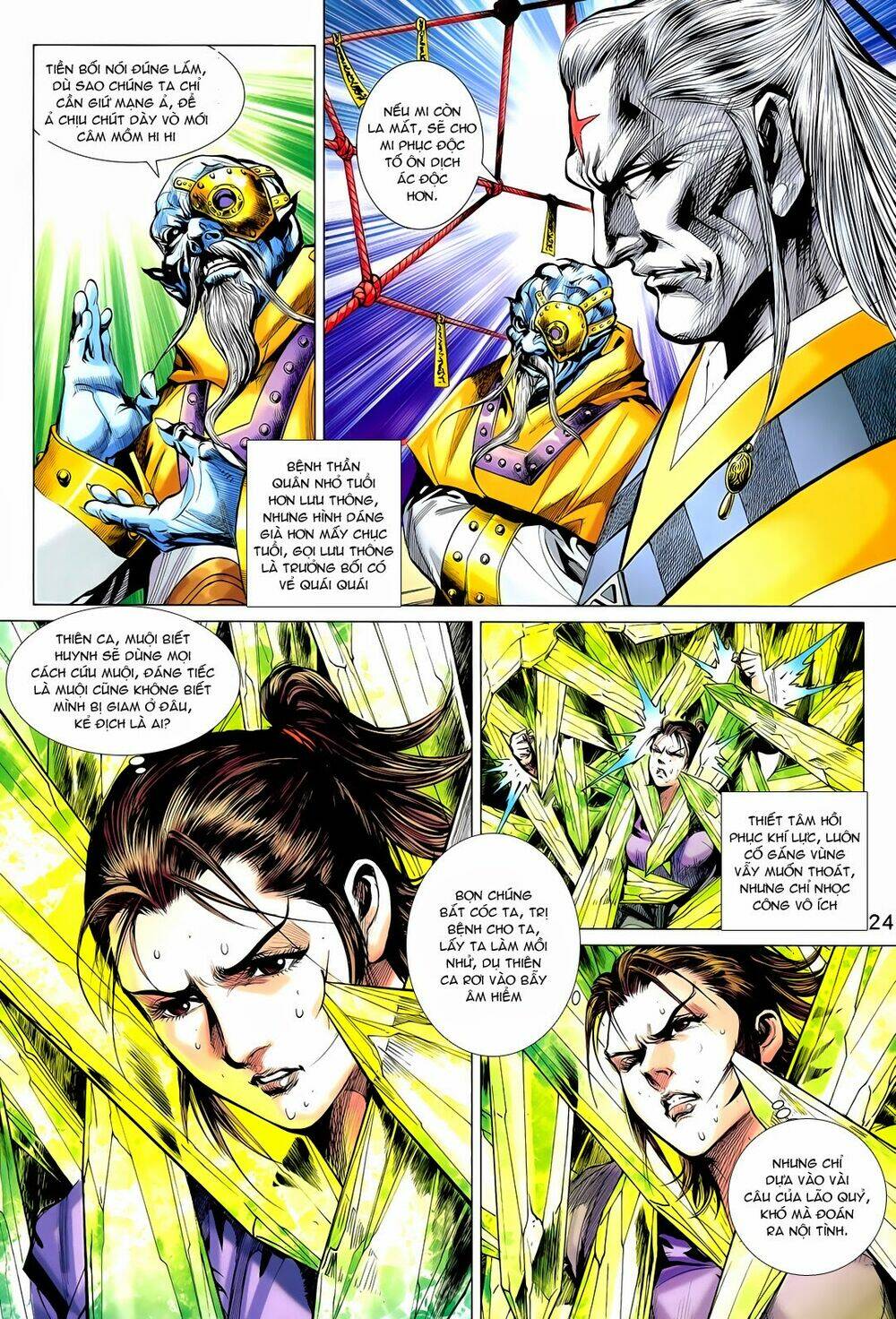 thần binh vấn thiên chapter 9 20