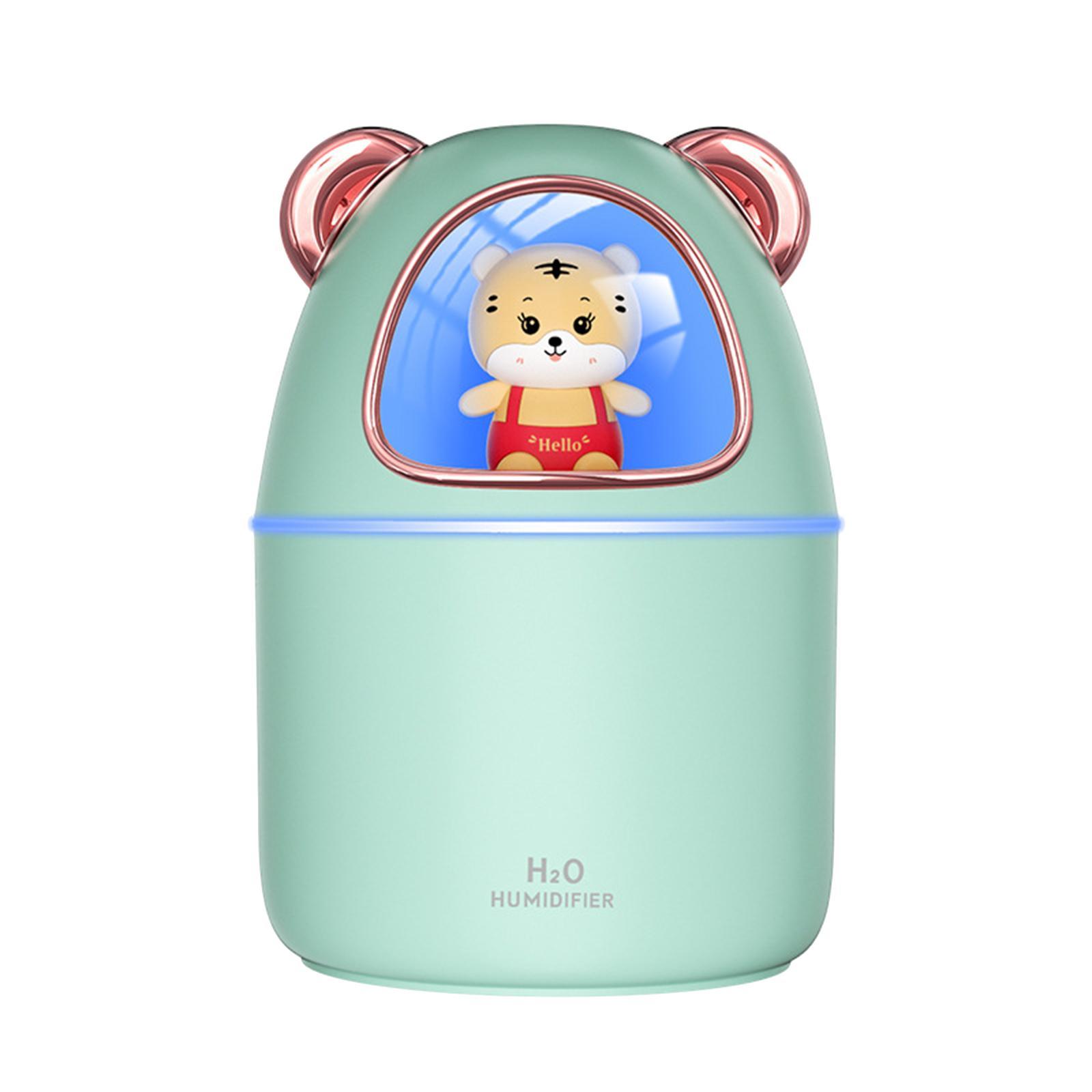 Cool Mist Humidifier Essential Oil Diffuser Night Light for Car Desktop