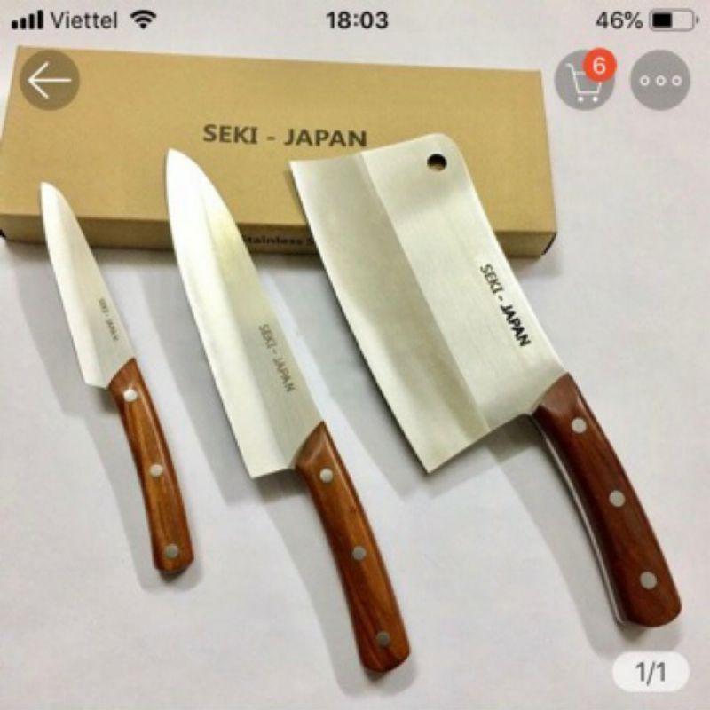 Bộ dao gọt, thái , chặt của nhật - loại đẹp
