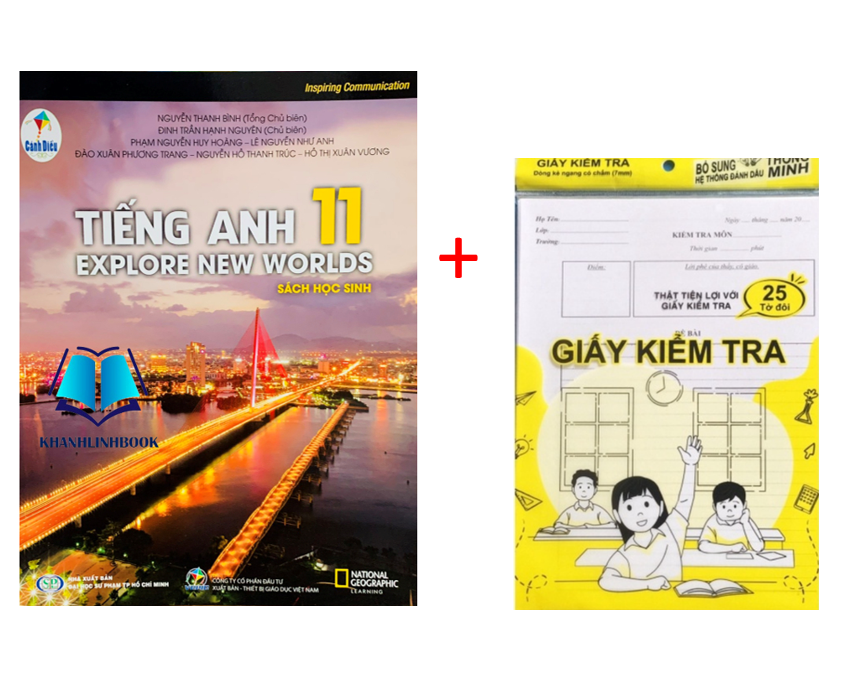 Sách - tiếng anh 11 - Explore new worlds - học sinh (cánh diều )