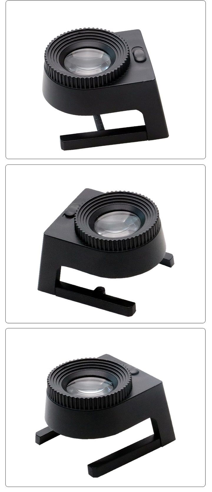 Kính lúp 15X cầm tay mini sửa chữa cao cấp -