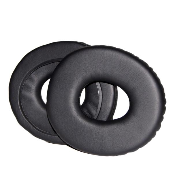 Black cozy leather foam Ear Cushions for  Headphones MDR CD1000 MDR CD3000