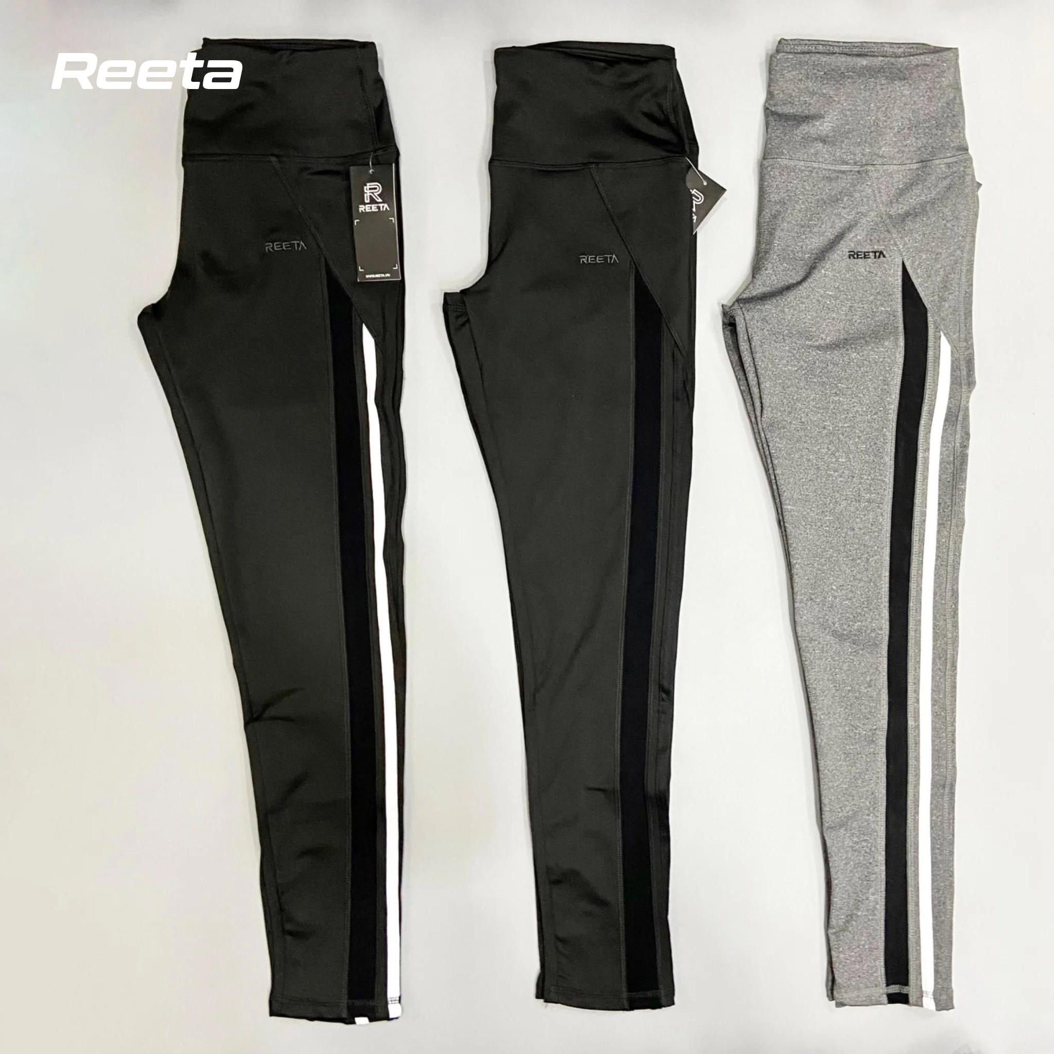 Quần legging dài nữ REETA cạp cao tôn dáng vải co giãn, chất thoáng mát, chiều chuộng mọi hoạt động tập luyện - A1780