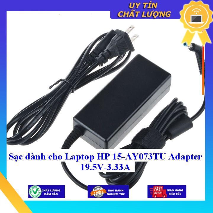 Sạc dùng cho Laptop HP 15-AY073TU Adapter 19.5V-3.33A - Hàng Nhập Khẩu New Seal