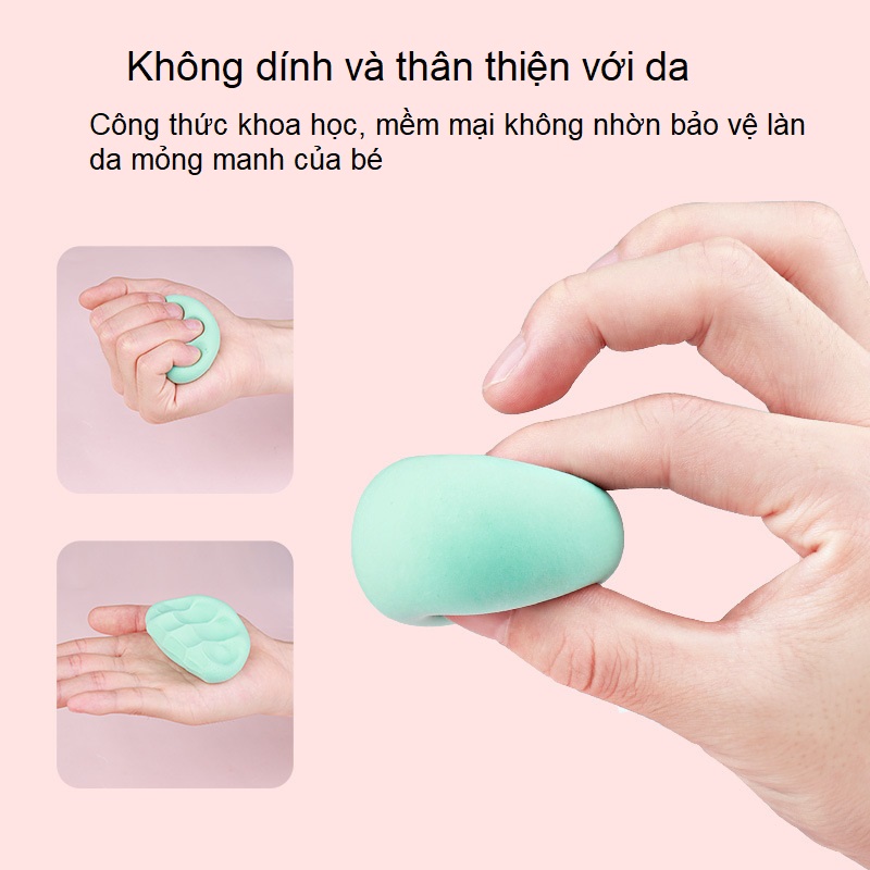 Hộp đất sét nặn 12 màu sắc,100% AN TOÀN cho bé