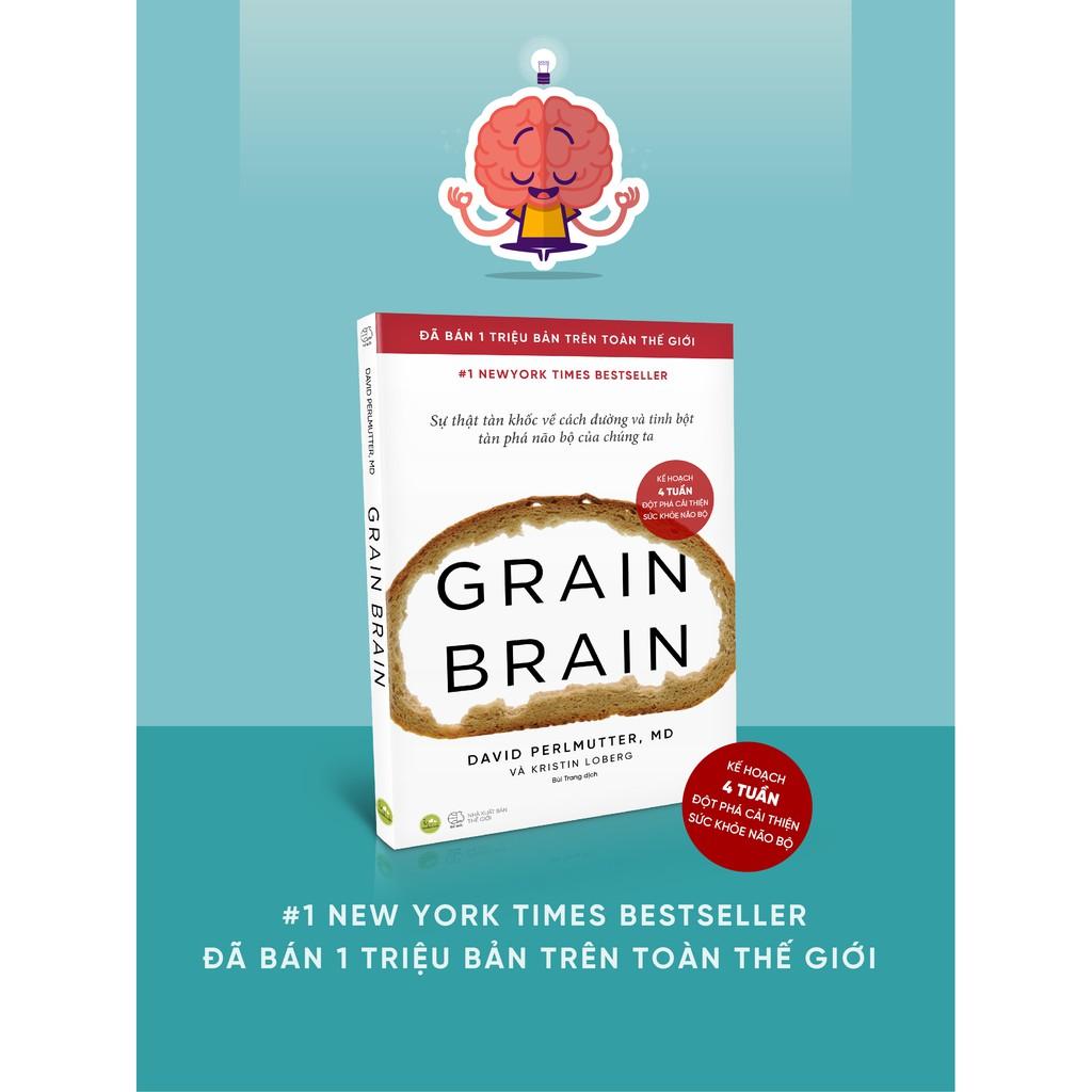 Sách - Grain Brain (Bìa mềm) (tặng kèm bookmark)