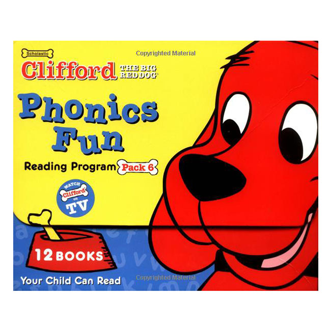 [Hàng thanh lý miễn đổi trả] Clifford Phonics Fun Pack 6 (W/CD)