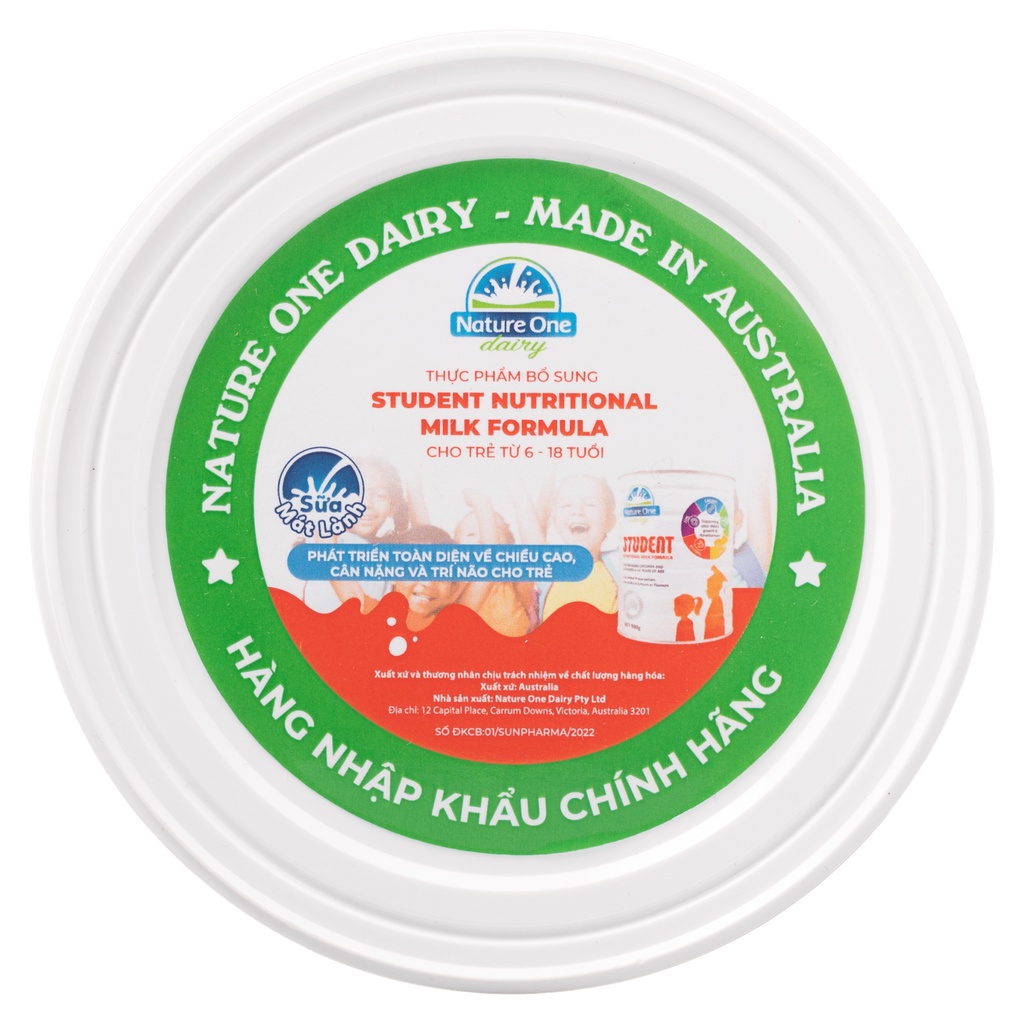 Sữa Công Thức Cho Bé Từ 6-18 Tuổi Nature One Dairy Student – Giúp Tăng Cường Miễn Dịch - Hàng Nhập Khẩu Chính Hãng