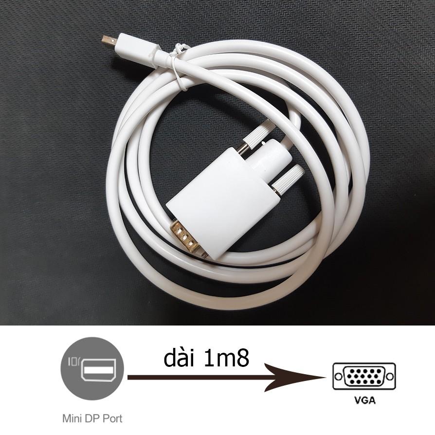 Cáp chuyển Mini Displayport ra VGA dài 1m8 - MTV1080D - Hồ Phạm