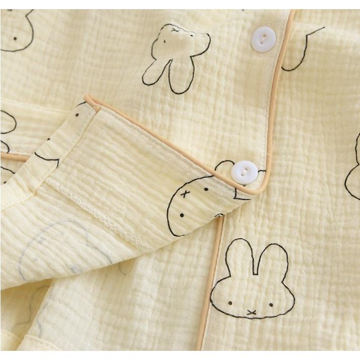 Đồ Bộ, Pijama Bầu Và Sau Sinh Cho Mẹ Azuno AZ2005 Chất Đũi Xốp Cao Cấp Mặc Hè Thu Và Đông Xuân