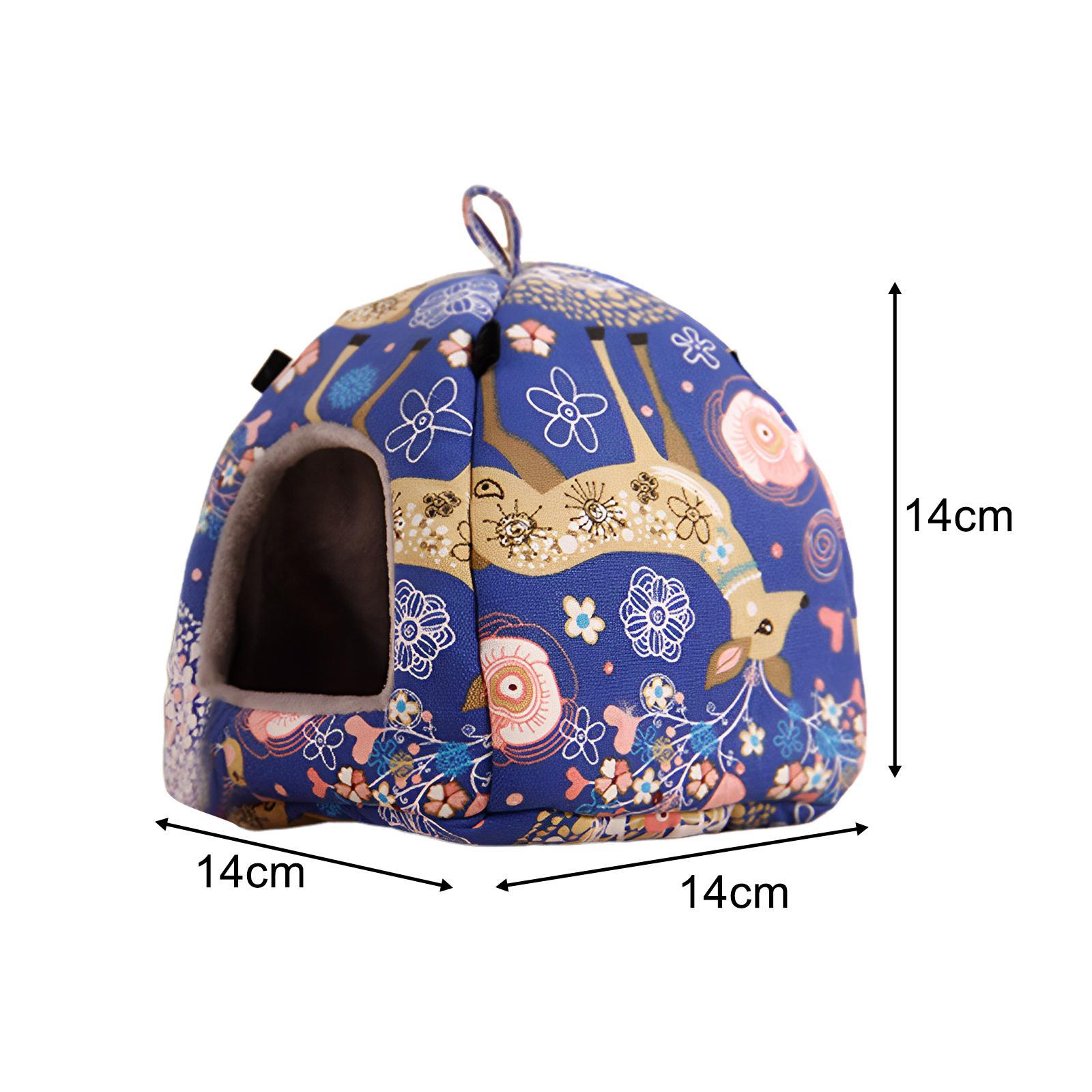 Bird Hammock Parrot Hammock Bed Winter Warm Sleeping Bed Parrot Nest Bird House for Lovebirds Guinea Pigs Cockatiels Macaw Cockatoos