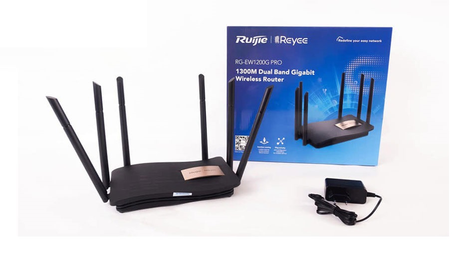 Router Wifi cho gia đình Ruijie Reyee RG-EW1200G Pro, Hàng Chính Hãng.