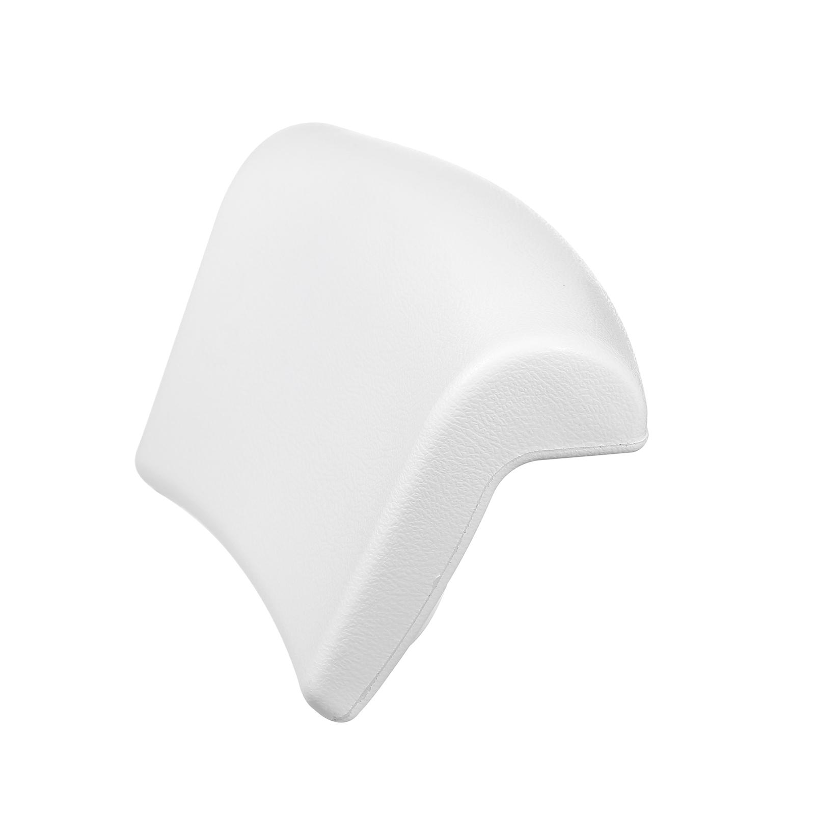 Soft Bath Pillow Waterproof Bathtub Pillows Headrest Non-slip SPA Bathroom Supplies White