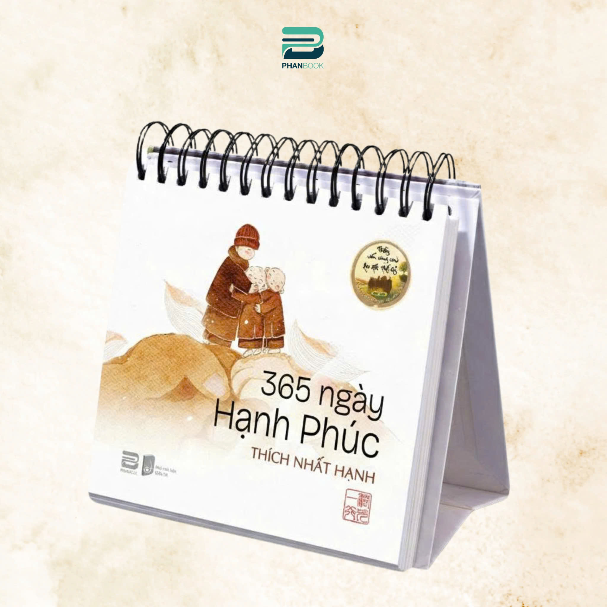 (In màu toàn bộ) 365 NGÀY HẠNH PHÚC - Thích Nhất Hạnh – Dân Trí – PhanBook