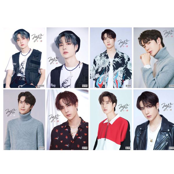 Set 8 poster Vương Nhất Bác siêu cool siêu ngầu