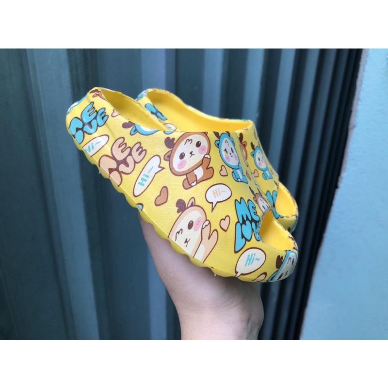 Dép bánh mì cho bé trai, bé gái in hình siêu dễ thương