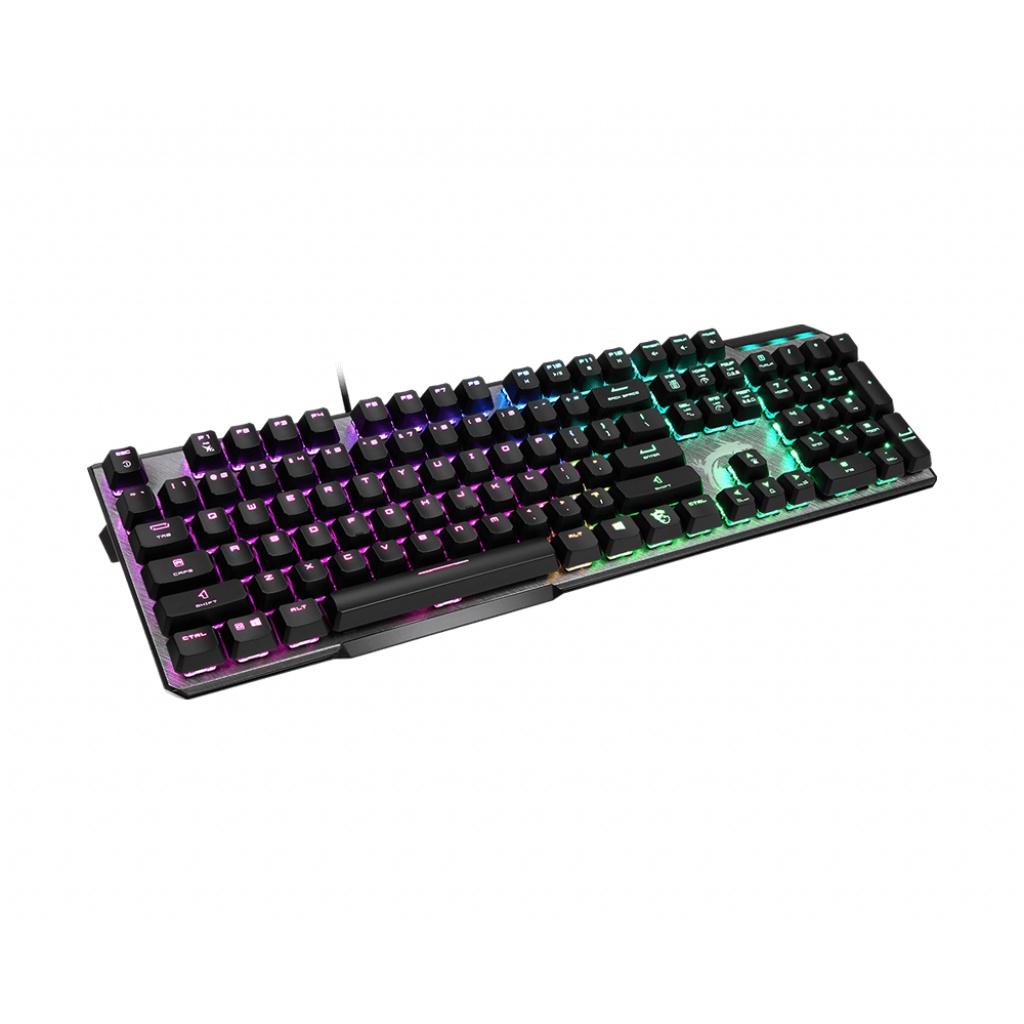 Bàn phím cơ gaming MSI Vigor GK50 Elite BW US Màu đen Hàng chính hãng
