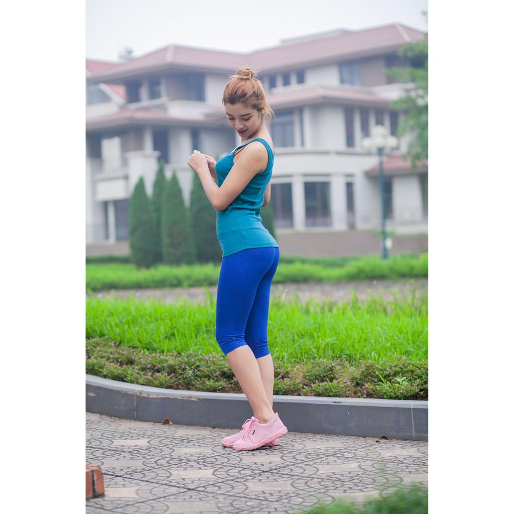 Quần legging thun lạnh, co giãn 4 chiều, dầy dặn, mềm mịn, cho size từ 40 - 57kg