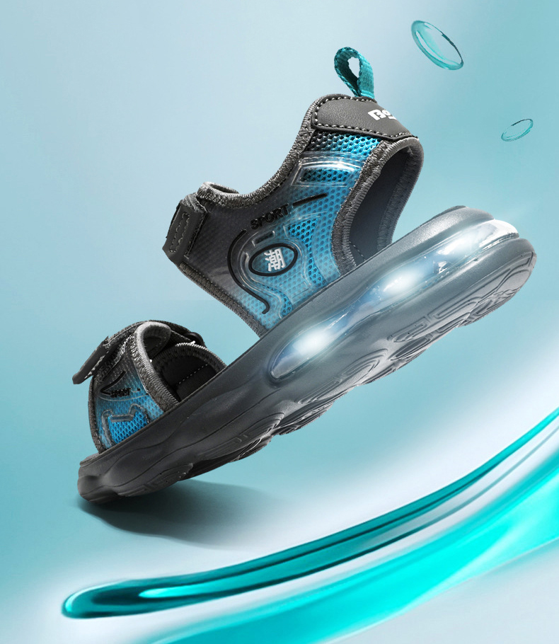 Giày Sandal quai hậu cho bé, giày thể thao siêu nhẹ, êm nhẹ chống trơn  – GSD9143