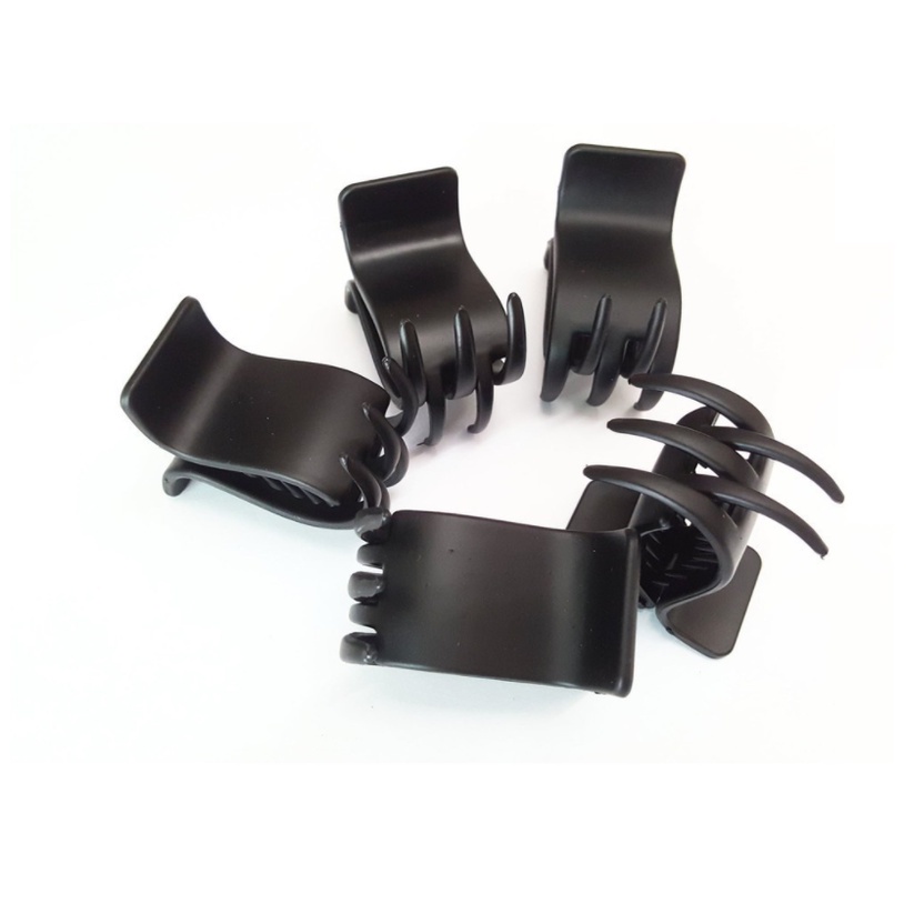 Set 10 kẹp càng cua, kẹp tóc 5 răng Kẹp Càng Cua 5 Răng Nhựa Nhám Dẻo Bền Đẹp Tạo Xoăn Nhẹ Cho Bạn Gái Tiện Dụng