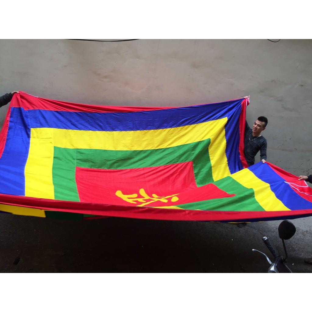 Cờ thần 4m in chữ dòng họ