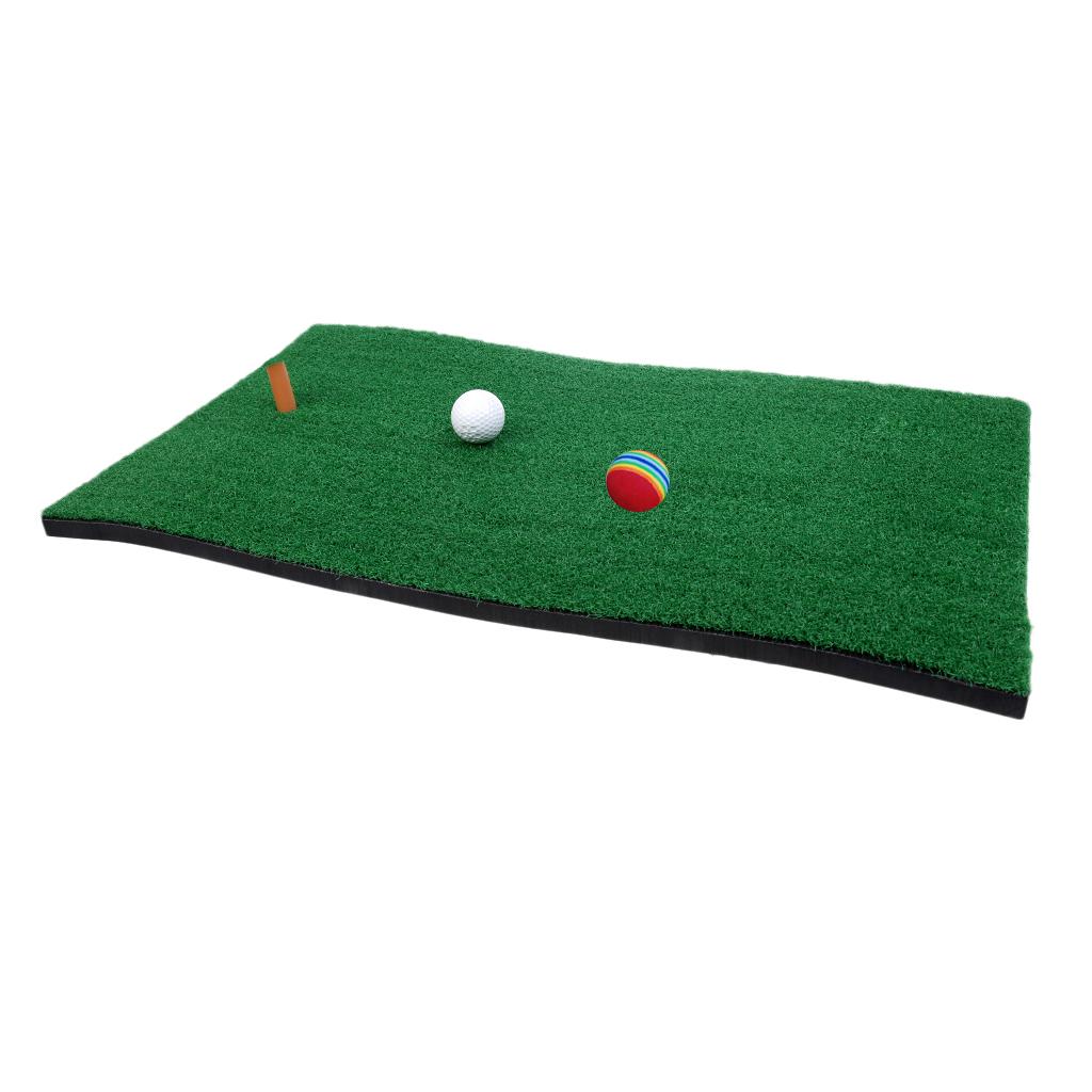 Home Backyard Golf Mat Golf Training Hitting Pad Golf Practice Mat Green
