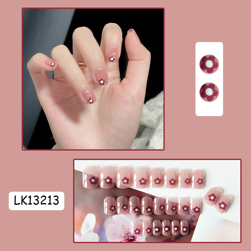 Bộ 24 móng tay giả như hình LK13213