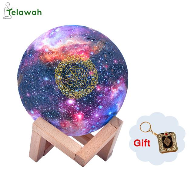 Telawah 16 Màu Loa Kinh Qur'an Ứng dụng Điều khiển Hồi giáo Đèn ngủ Bluetooth không dây 18 Người đọc 15 Ngôn ngữ Loa Koran Hồi giáo Màu sắc: SQ-510 Đầy màu sắc