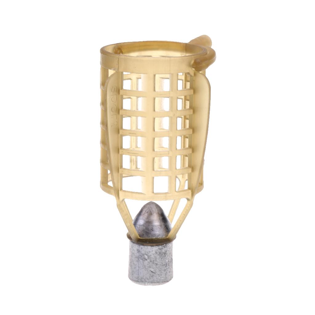 Fishing Feeder Fishing Trap Basket Lures Feeder Fish Bait Cage Fishing Tools Accessory 40g 60g 80g