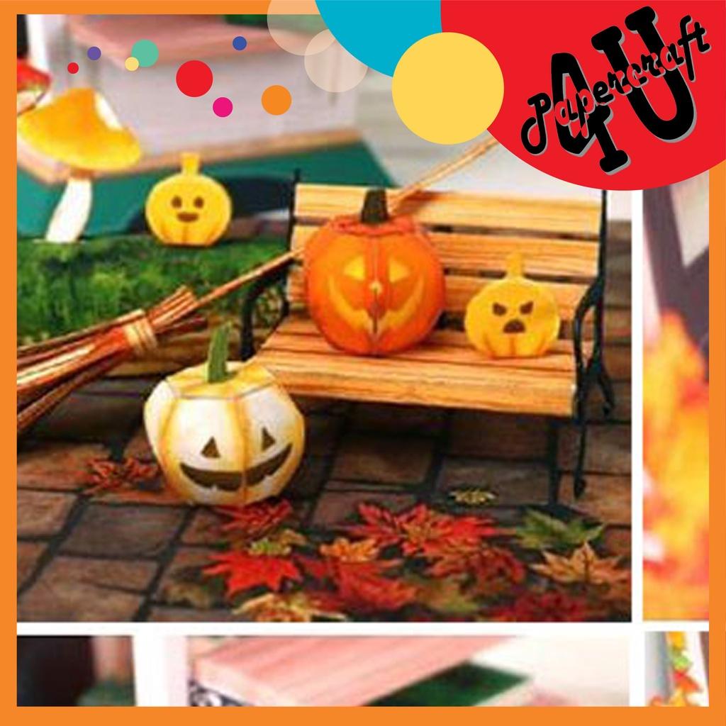 Mô hình giấy cửa hàng Halloween