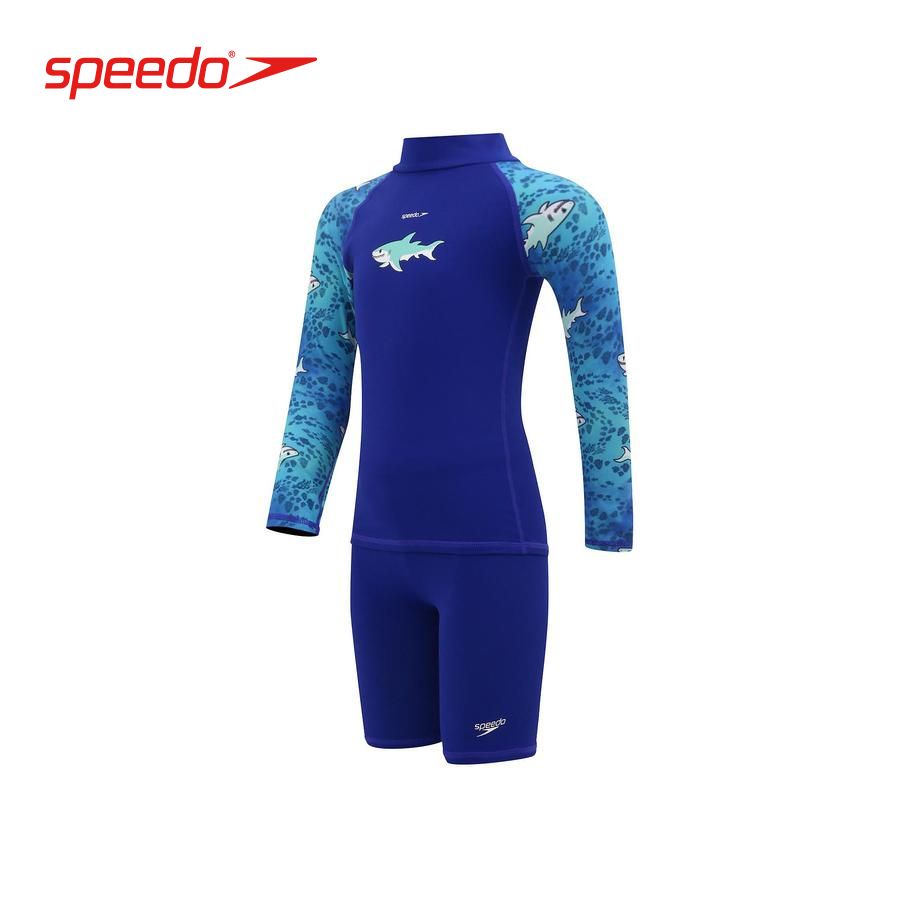 Set đồ bơi chống nắng trẻ em Speedo Deluxe - SOJ21031C-NRSAP