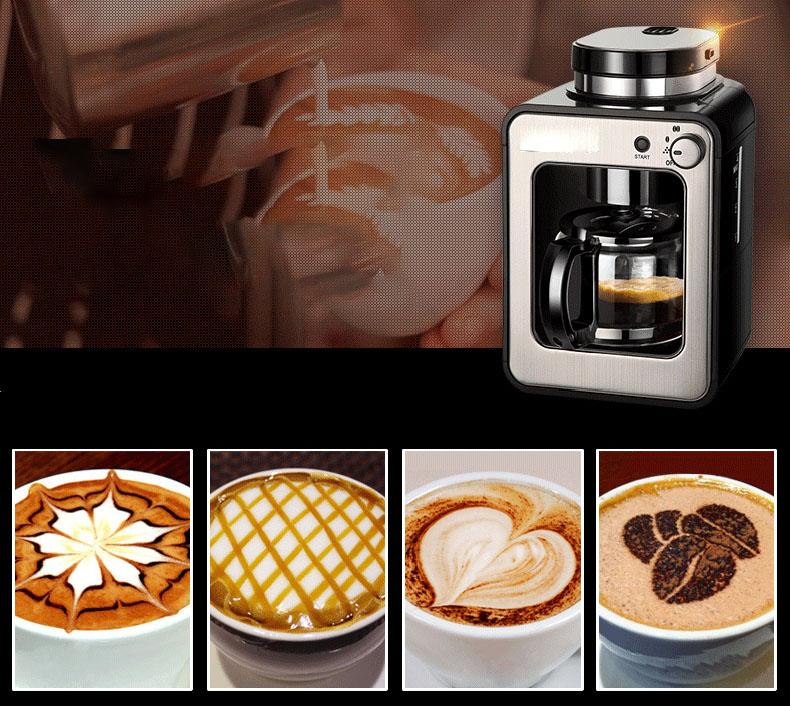 Máy xay cà phê ,máy pha cafe tự động gotech gia đình