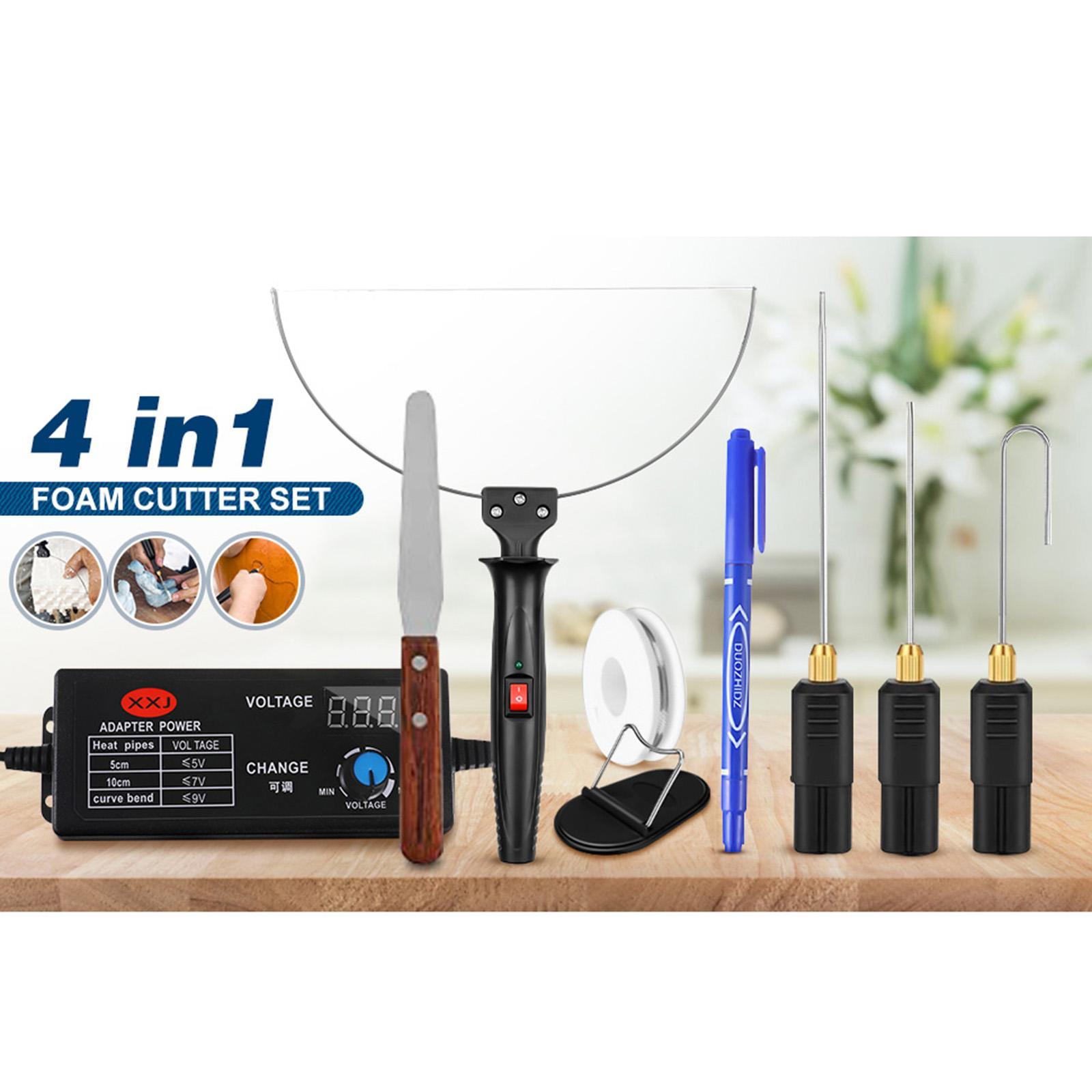 Electric Hot Wire Cutter Pen DIY with Digital Voltage Controller Foam Cutter