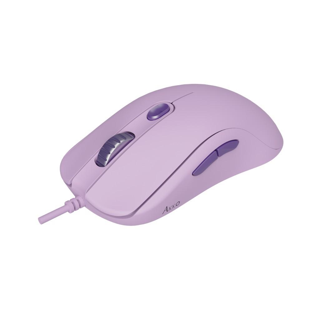 Chuột gaming Akko AG325 Taro Purple - Cổng USB - Hàng chính hãng