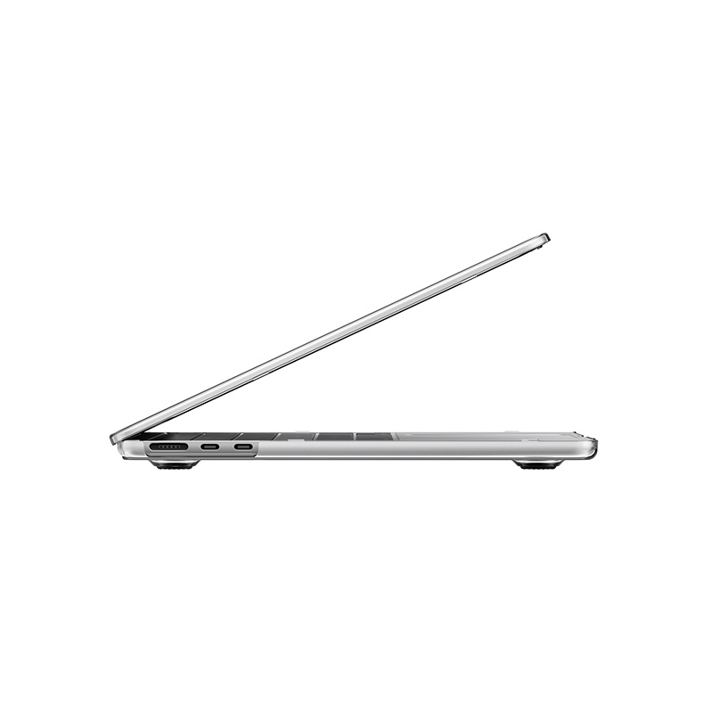 Ốp UNIQ VERO Cho MacBook Air 15 inch M2-M5 (2022-2026) Trong Suốt Bảo Vệ Toàn Diện Tặng Kèm Phủ Phím Và Nắp Che Webcam Hàng Chính Hãng