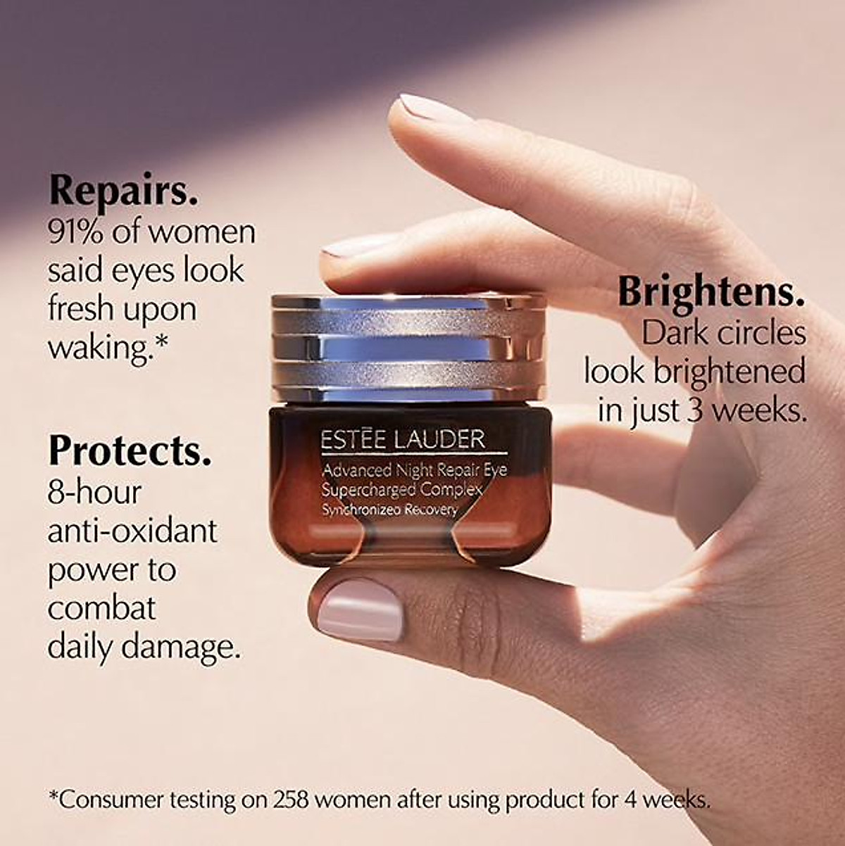 Tinh chất phục hồi chống lão hóa Estee Lauder Advanced Night Repair Synchronized Multi-Recovery 50ml - Tặng Kem dưỡng mắt phục hồi da ban đêm - Eye Cream 15ml