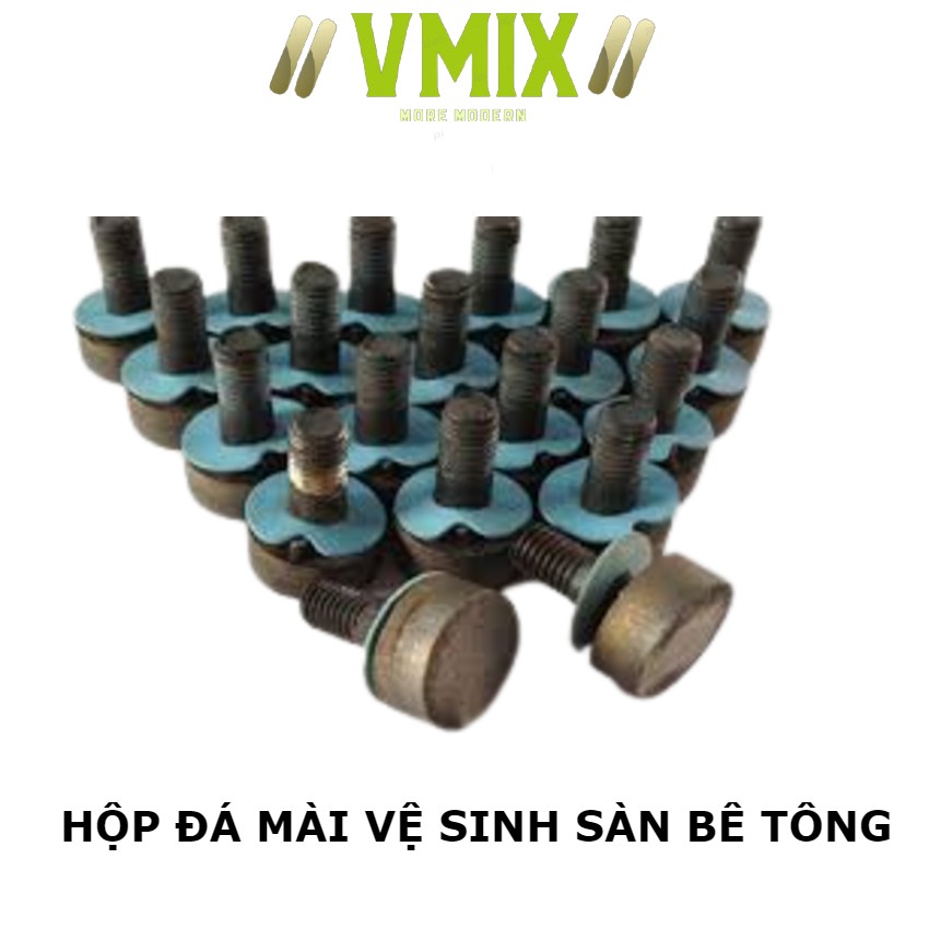 Đá mài sàn vệ sinh sàn bê tông để làm chống thấm ,Vệ sinh bề mặt bê tông thô nhanh , bền và dễ lắp ráp .Vmixeco