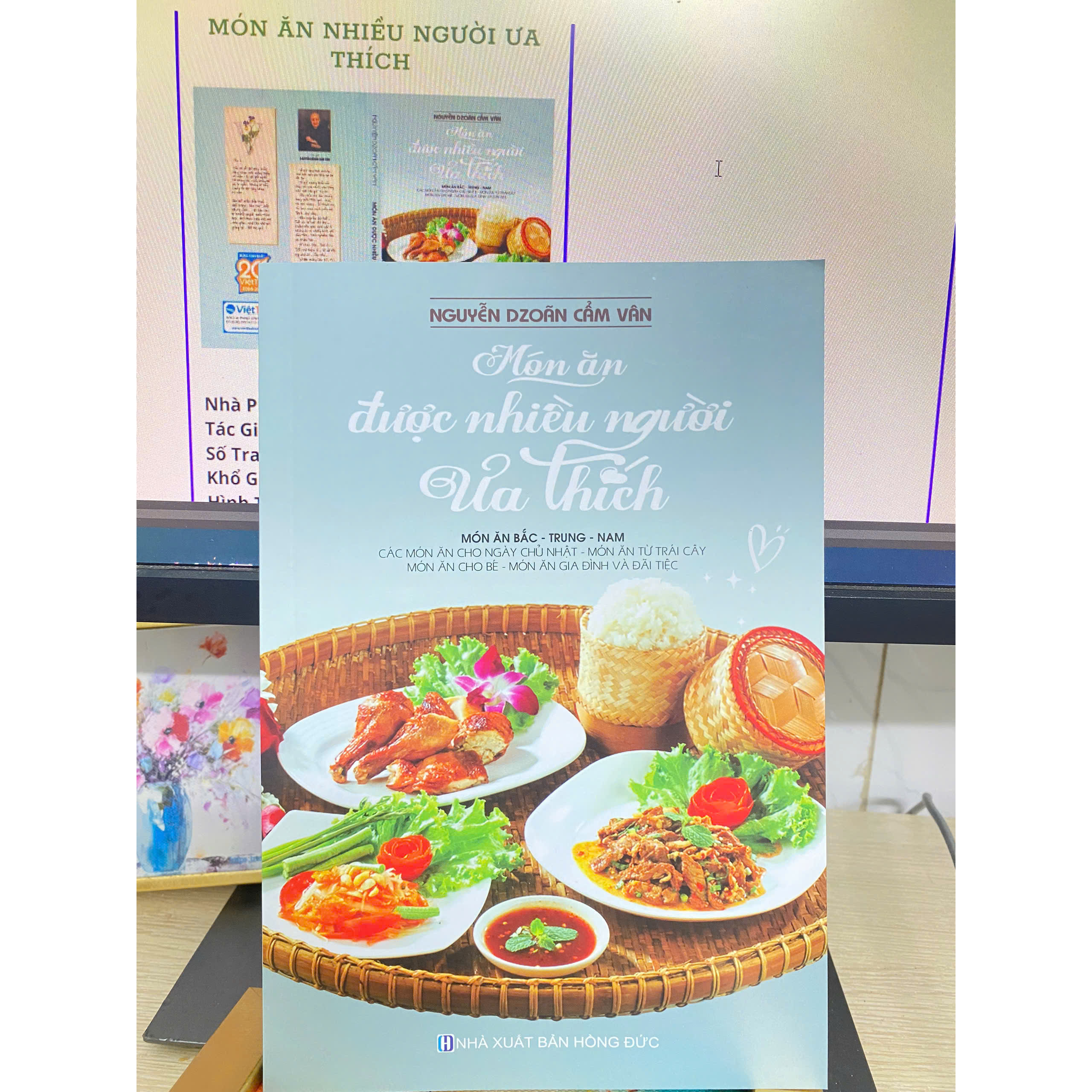 Ấn phẩm mừng sinh nhật 20 năm Việt Thư books - Món Ăn Được Nhiều Người Ưa Thích (Món ăn Bắc - Trung - Nam)