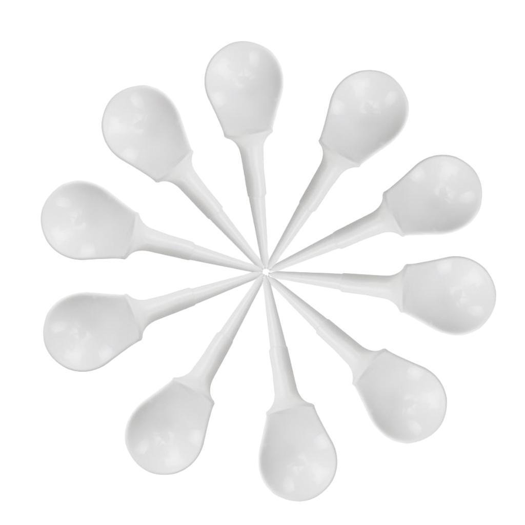 30 Unbreakable 3.27in Golf Tee Ball Nails Position Marker White