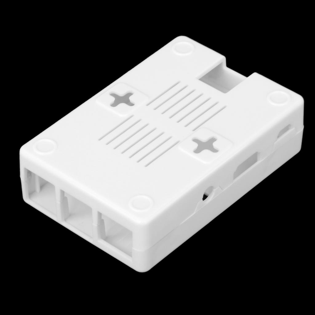 Plastic Case Enclosure Box Shell Cover for Raspberry Pi B+ and Raspberry Pi 2 White