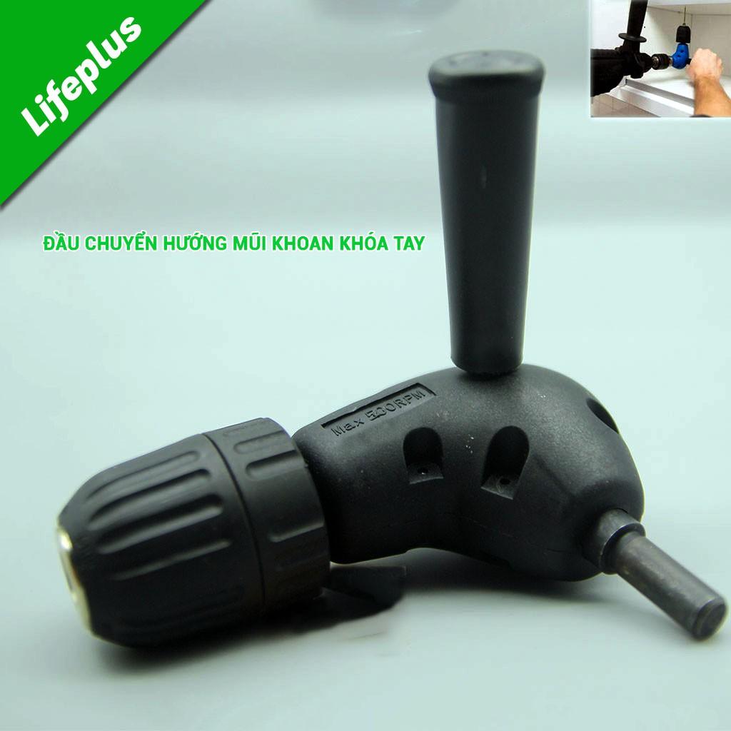 Đầu chuyển hướng mũi khoan 0.6-10mm 90 độ khóa tay