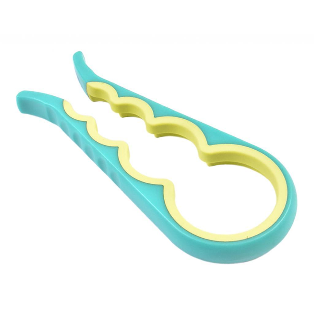 4 in 1 Can Opener Manual Non-slip Twist Cap Bottle Launcher Opener Lid Screw Jam Bottle Opener Kitchen Tool Outdoor Camping Picnic Gadget