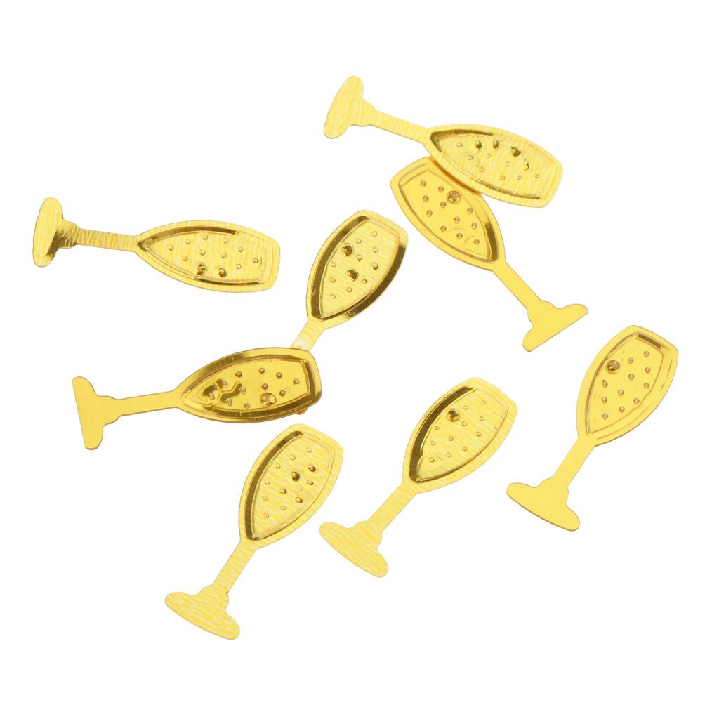 Congratulation Champagne Cup Scatter Table Confetti Party Decor