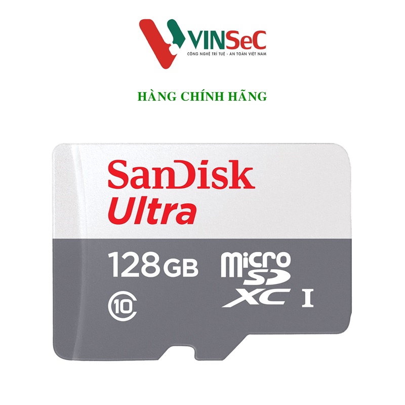 Thẻ Nhớ Micro SDXC SanDisk UHS-1 128GB Class 10 100MB/s - Hàng Chính Hãng