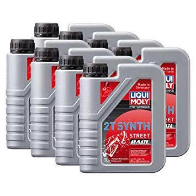 NHỚT CHUYÊN DÙNG CHO XE 2 THÌ LIQUI MOLY MOTORBIKE 2T SYNTH STREET RACE 1505 1 LÍT