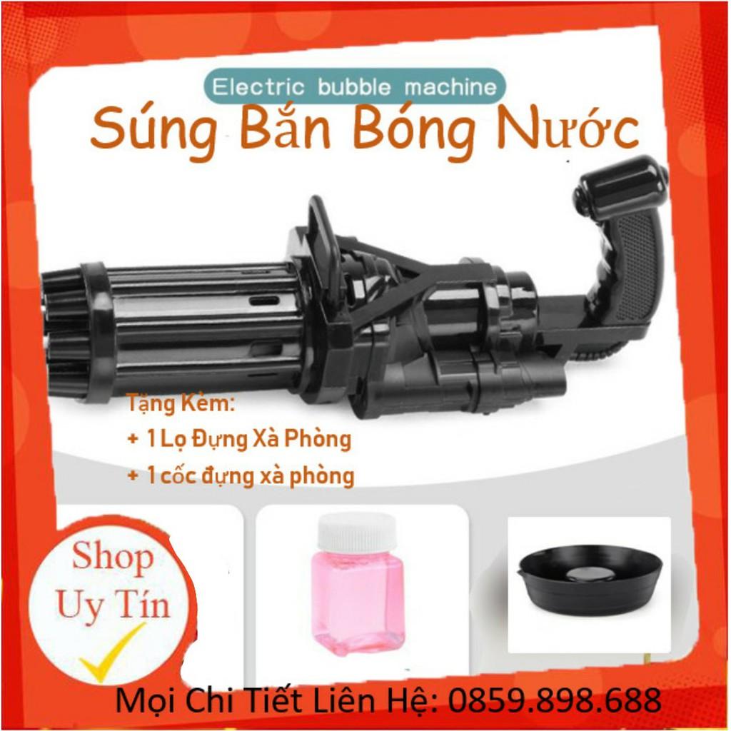   Đồ chơi súng bắn bóng , súng phóng bóng có 8 nòng bắn