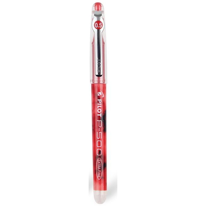 Bút Gel Pilot P50 0.5mm BL-P50-R - Mực Đỏ