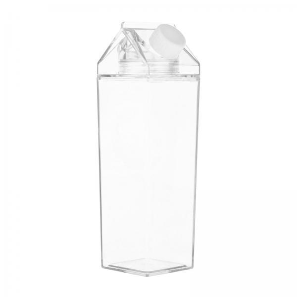 2X Milk Carton Water Bottle Portable Juice Bottle For Travel Camping Coffee
